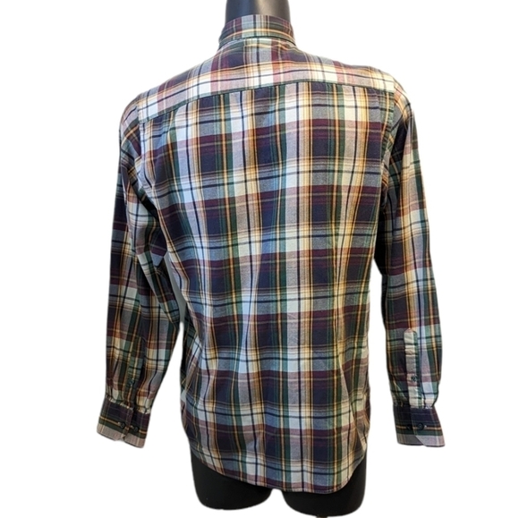 BRUNN & Stengade plaid button down shirt sz 15 3/4 - Picture 4 of 9
